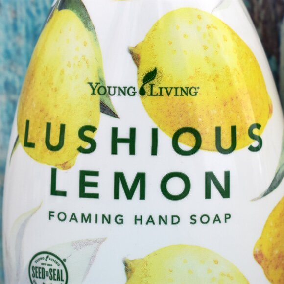 SET OF 2 - Young Living Lushious Lemon Foaming Hand Soaps 8 fl. oz. NEW/SEALED - Picture 3 of 4
